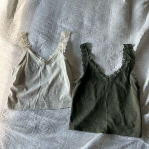 american eagle lace tank tops